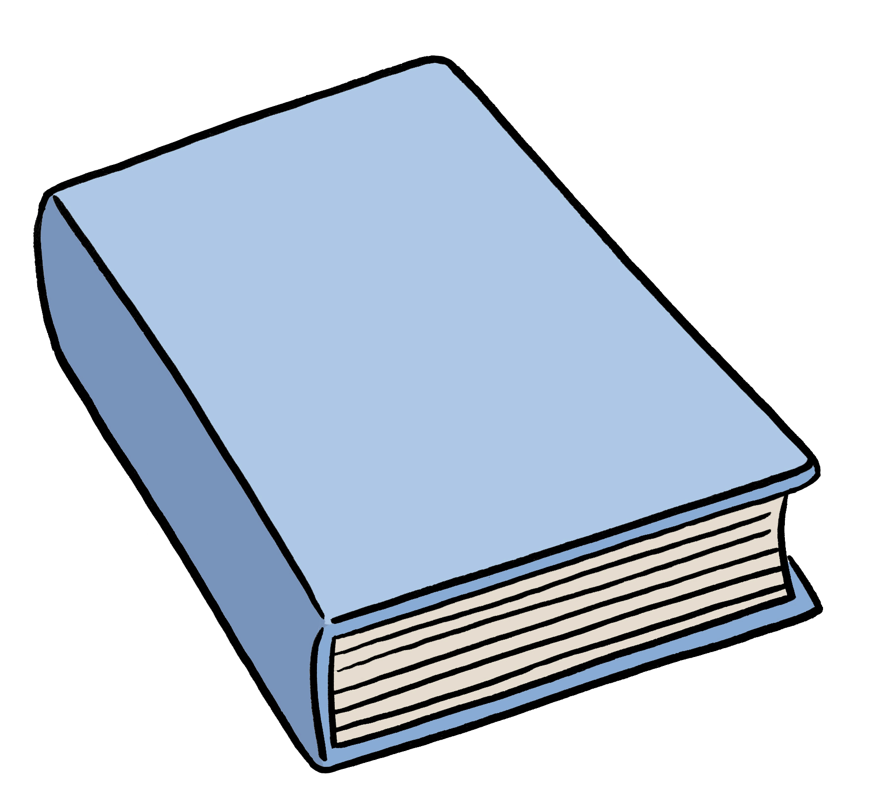Ein dickes Buch. 